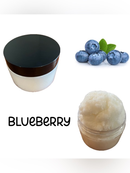 Hand Crafted Other - Blueberry Sugar Scrub, Handcrafted